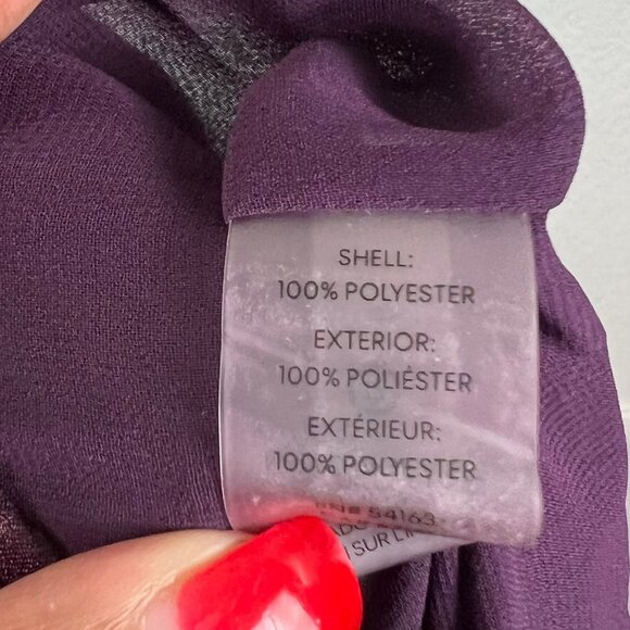 🟣🟣🟣 CALVIN KLEIN Women's Size Extra Small Adjustable Strap Sleeveless Floral - Picture 8 of 9